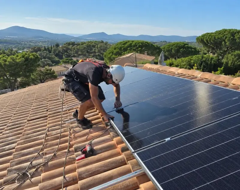 Installateur panneaux solaires Mimbaste — pose photovoltaïque sur toiture