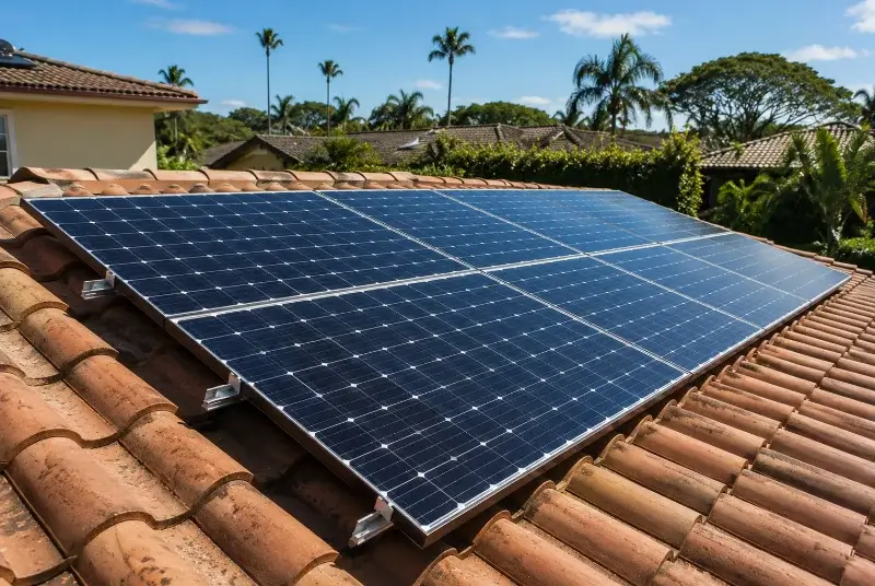 Installation de panneaux solaires à Mimbaste